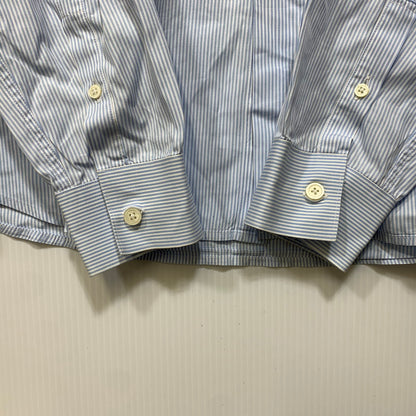 【中古品】【メンズ】 GIVENCHY ジバンシィ STRIPE DRESS SHIRT ストライプ ドレス シャツ トップス 長袖 141-260910-cs-25-izu サイズ：42 カラー：ライトブルー 万代Net店