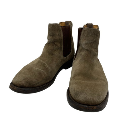 【現状渡し品】【メンズ/レディース】 CHURCH'S チャーチ SUEDE CHELSEA BOOTS スウェード チェルシー ブーツ シューズ 靴 164-260831-cs-10-izu サイズ：不明 カラー：ブラウン系 万代Net店