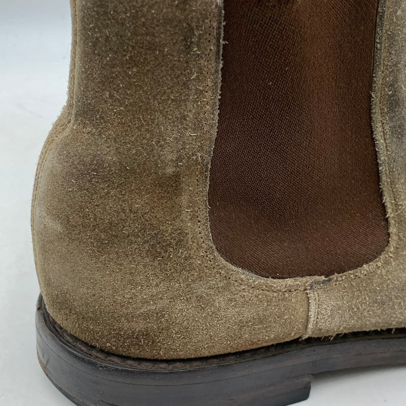 【現状渡し品】【メンズ/レディース】 CHURCH'S チャーチ SUEDE CHELSEA BOOTS スウェード チェルシー ブーツ シューズ 靴 164-260831-cs-10-izu サイズ：不明 カラー：ブラウン系 万代Net店