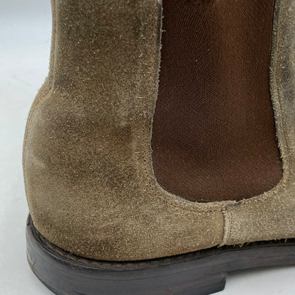 【現状渡し品】【メンズ/レディース】 CHURCH'S チャーチ SUEDE CHELSEA BOOTS スウェード チェルシー ブーツ シューズ 靴 164-260831-cs-10-izu サイズ：不明 カラー：ブラウン系 万代Net店