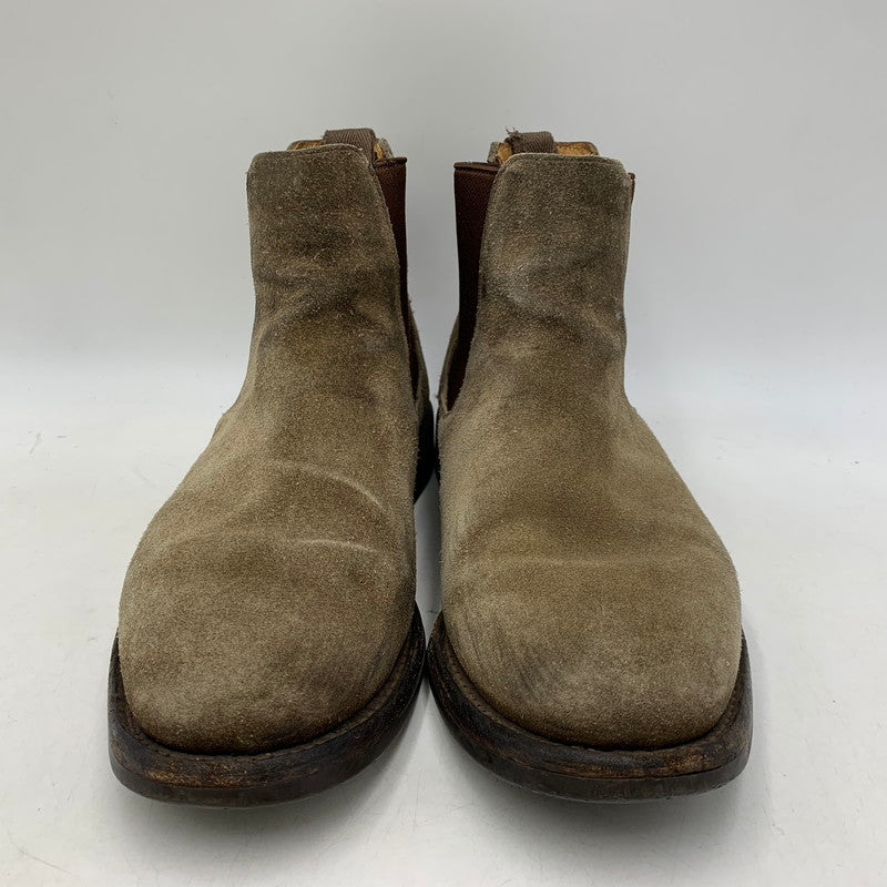 【現状渡し品】【メンズ/レディース】 CHURCH'S チャーチ SUEDE CHELSEA BOOTS スウェード チェルシー ブーツ シューズ 靴 164-260831-cs-10-izu サイズ：不明 カラー：ブラウン系 万代Net店