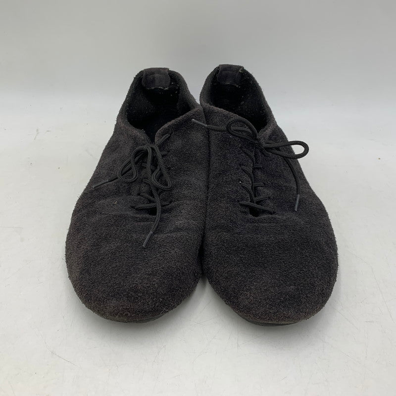 【現状渡し品】【メンズ】 CROWN クラウン イングランド製 SUEDE SHOES スウェード シューズ 靴 164-260910-cs-22-izu サイズ：9 カラー：ブラック 万代Net店