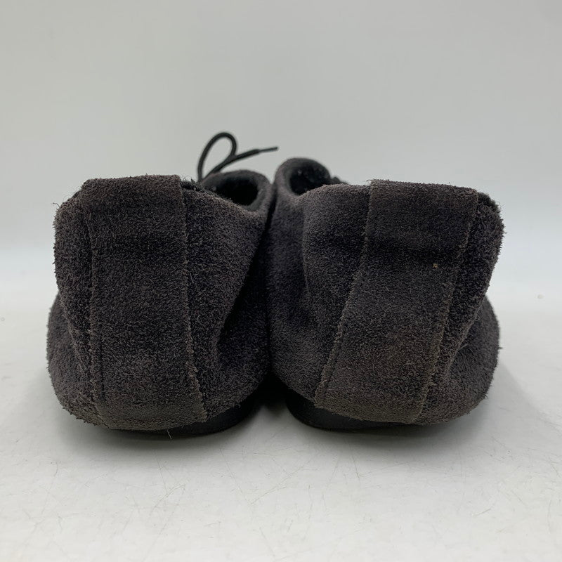 【現状渡し品】【メンズ】 CROWN クラウン イングランド製 SUEDE SHOES スウェード シューズ 靴 164-260910-cs-22-izu サイズ：9 カラー：ブラック 万代Net店