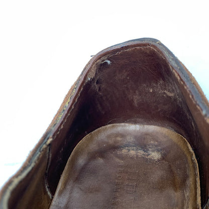 【中古品】【メンズ】 EDWARD GREEN エドワードグリーン CARDIFF SUEDE DRESS SHOES カーディフ スエード ドレスシューズ 靴 164-260831-as-02-izu サイズ：6 1/2 カラー：ブラウン 万代Net店
