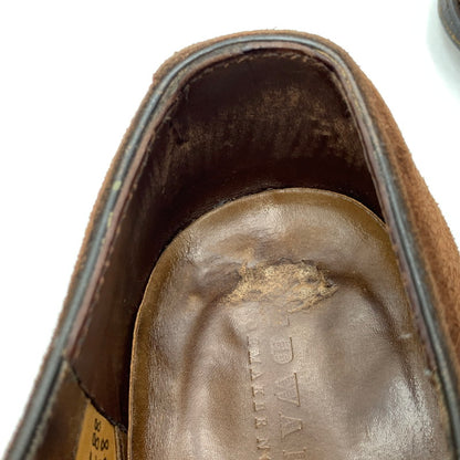 【中古品】【メンズ】 EDWARD GREEN エドワードグリーン CARDIFF SUEDE DRESS SHOES カーディフ スエード ドレスシューズ 靴 164-260831-as-02-izu サイズ：6 1/2 カラー：ブラウン 万代Net店