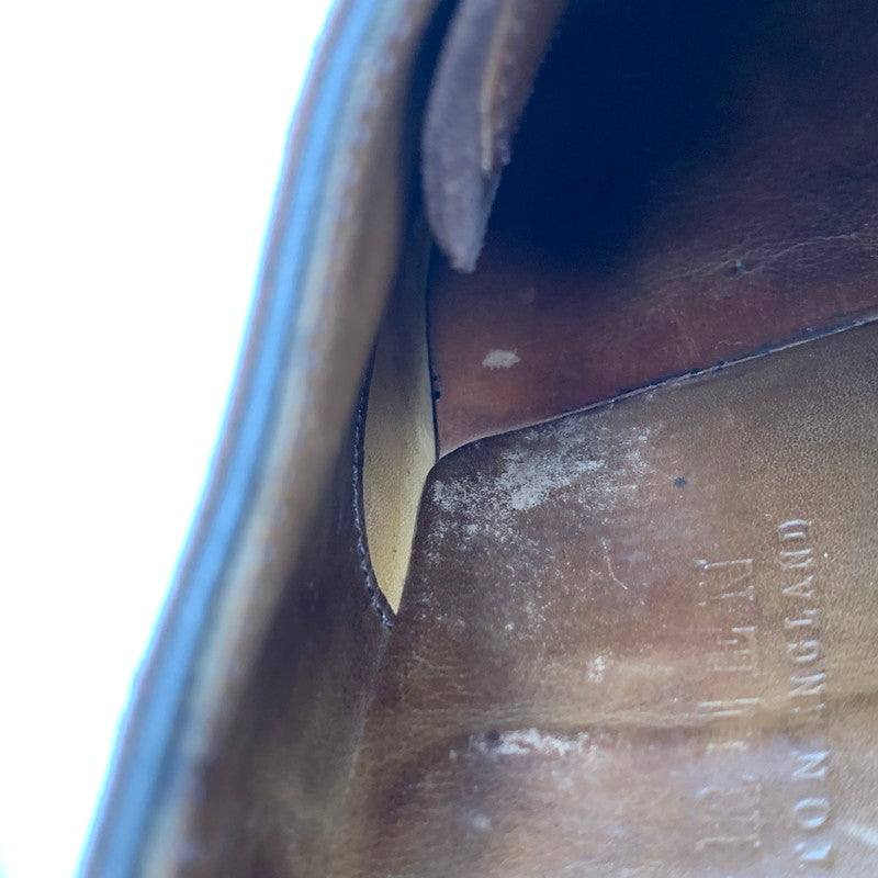 【中古品】【メンズ】 EDWARD GREEN エドワードグリーン CARDIFF SUEDE DRESS SHOES カーディフ スエード ドレスシューズ 靴 164-260831-as-02-izu サイズ：6 1/2 カラー：ブラウン 万代Net店