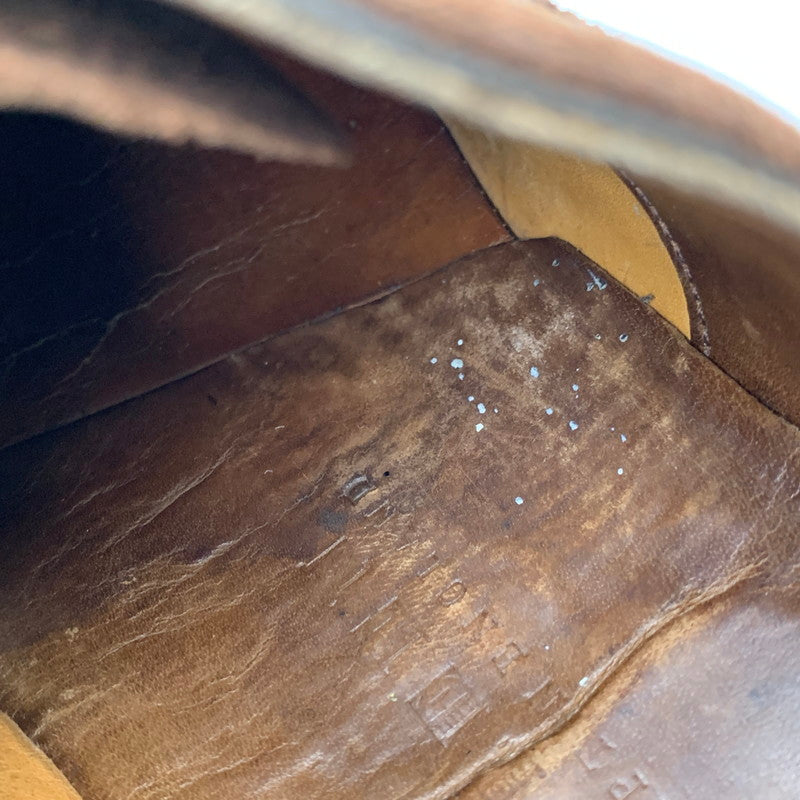 【中古品】【メンズ】 EDWARD GREEN エドワードグリーン CARDIFF SUEDE DRESS SHOES カーディフ スエード ドレスシューズ 靴 164-260831-as-02-izu サイズ：6 1/2 カラー：ブラウン 万代Net店