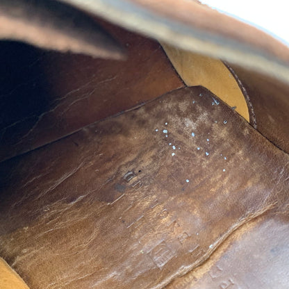 【中古品】【メンズ】 EDWARD GREEN エドワードグリーン CARDIFF SUEDE DRESS SHOES カーディフ スエード ドレスシューズ 靴 164-260831-as-02-izu サイズ：6 1/2 カラー：ブラウン 万代Net店