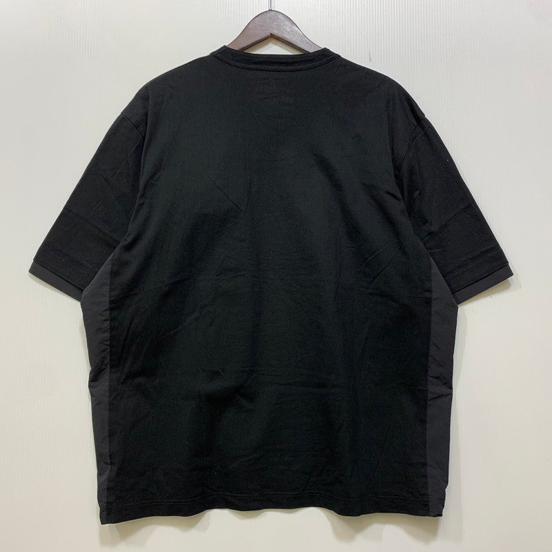 【中古品】【メンズ】 SACAI サカイ 24-03376M COTTON JERSEY T-SHIRT コットン ジャージー Tシャツ トップス 140-260901-kh-10-izu サイズ：2 カラー：ブラック 万代Net店