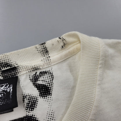 【中古品】【メンズ】 STUSSY ステューシー LADY PARIS PIG.DYED TEE レディー パリス ピグメントダイ Tシャツ 半袖 142-260902-as-20-izu サイズ：M カラー：ホワイト 万代Net店