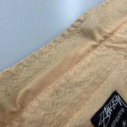 【中古品】【メンズ】 OLD STUSSY AUTHENTIC オールド ステューシー オーセンティック 00S CUBA SS SHIRT キューバ ショートスリーブ シャツ トップス 半袖 142-260914-cs-24-izu サイズ：M カラー：ブラウン系 万代Net店