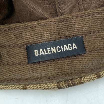 【中古品】【メンズ/レディース】 GUCCI グッチ×BALENCIAGA バレンシアガ THE HACKER PROJECT BASEBALL CAP ザ ハッカー プロジェクト ベースボール キャップ 帽子 183-260901-ya-12-izu サイズ：L（59cm） カラー：ベージュ 万代Net店