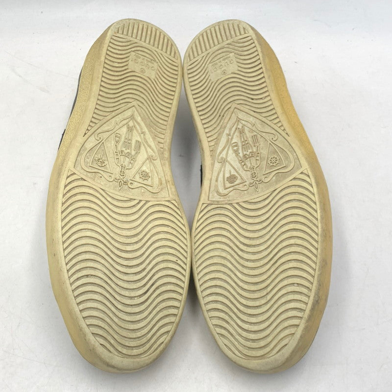 【現状渡し品】【メンズ/レディース】 GUCCI グッチ 429445 ACE GG SUPREME SNEAKERS スプリーム スニーカーズ シューズ 靴 183-260901-ya-08-izu サイズ：6 1/2 カラー：ネイビー 万代Net店