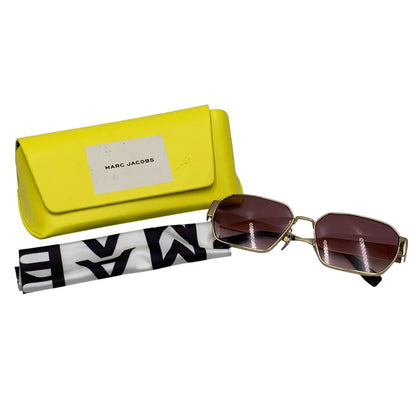 【中古品】【メンズ/レディース】 MARC JACOBS マークジェイコブス MARC 805 SQUARE SUNGLASSES スクエア サングラス 203-260910-cs-23-izu サイズ：59口16-140 カラー：ゴールド×パープル系 万代Net店
