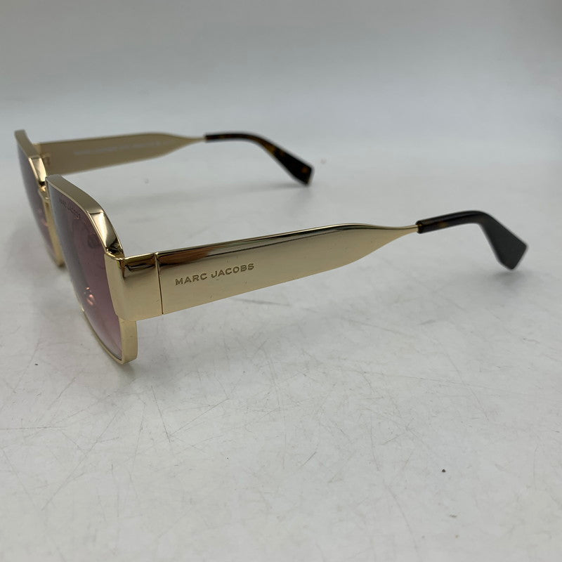 【中古品】【メンズ/レディース】 MARC JACOBS マークジェイコブス MARC 805 SQUARE SUNGLASSES スクエア サングラス 203-260910-cs-23-izu サイズ：59口16-140 カラー：ゴールド×パープル系 万代Net店