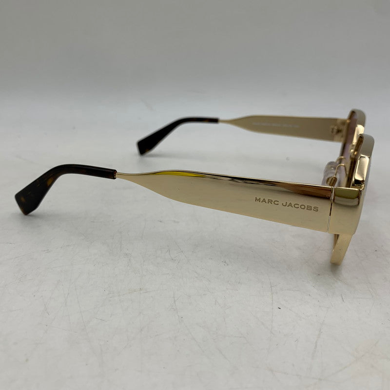 【中古品】【メンズ/レディース】 MARC JACOBS マークジェイコブス MARC 805 SQUARE SUNGLASSES スクエア サングラス 203-260910-cs-23-izu サイズ：59口16-140 カラー：ゴールド×パープル系 万代Net店
