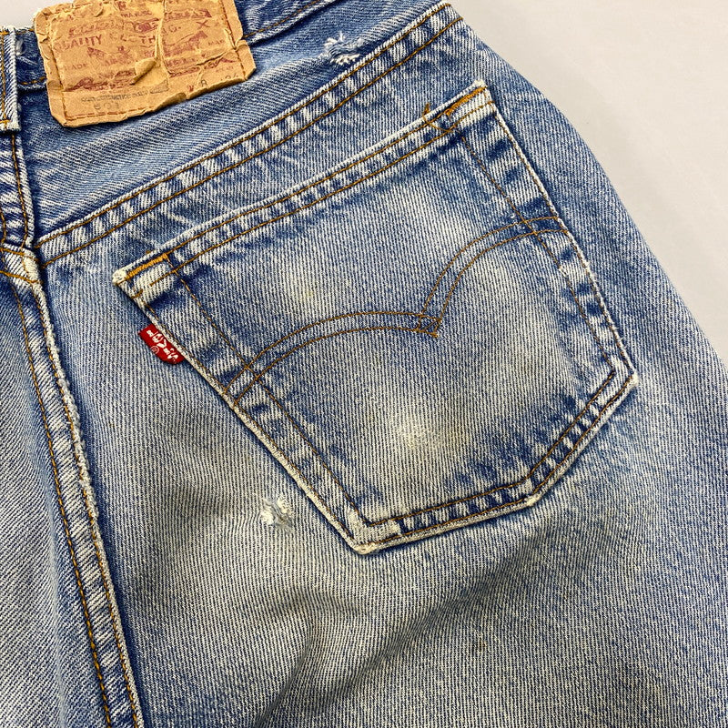 【現状渡し品】【メンズ】 Levi's リーバイス DENIM PANTS 501-0000 デニムパンツ ジーンズ 刻印653 金脇割り 157-260902-as-17-izu サイズ：28×34 カラー：インディゴ 万代Net店