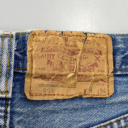 【現状渡し品】【メンズ】 Levi's リーバイス DENIM PANTS 501-0000 デニムパンツ ジーンズ 刻印653 金脇割り 157-260902-as-17-izu サイズ：28×34 カラー：インディゴ 万代Net店