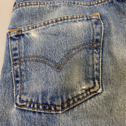 【中古品】【メンズ】 LEVI'S リーバイス 501-6191 刻印501 USA製 97年製 90’S 501 DENIM PANTS デニム パンツ ボトムス ズボン 157-260910-cs-24-izu サイズ：W30 L32 カラー：ライトブルー 万代Net店