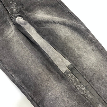 【中古品】【メンズ】 MNML ミニマル PAISLEY FLARE DENIM ペイズリー フレア デニム パンツ ボトムス 153-260911-kh-02-izu サイズ：28 カラー：ブラック 万代Net店