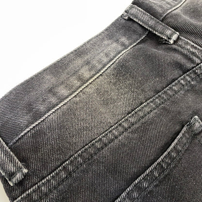 【中古品】【メンズ】 MNML ミニマル PAISLEY FLARE DENIM ペイズリー フレア デニム パンツ ボトムス 153-260911-kh-02-izu サイズ：28 カラー：ブラック 万代Net店