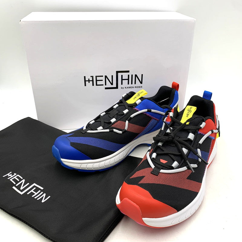 【中古美品】【メンズ】 HENSHIN by KAMEN RIDER SNEAKERS 2664384 仮面ライダー スニーカー シューズ 靴 162-260831-as-06-izu サイズ：27.5cm カラー：マルチカラー 万代Net店