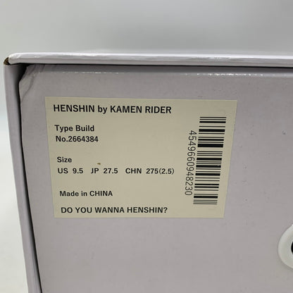 【中古美品】【メンズ】 HENSHIN by KAMEN RIDER SNEAKERS 2664384 仮面ライダー スニーカー シューズ 靴 162-260831-as-06-izu サイズ：27.5cm カラー：マルチカラー 万代Net店