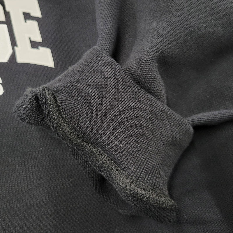 【中古美品】【メンズ】 VETEMENTS ヴェトモン LARGE LOGO HOODIE UE63HD640B ラージ ロゴ フーディー パーカー 142-260902-as-25-izu サイズ：O カラー：ブラック 万代Net店