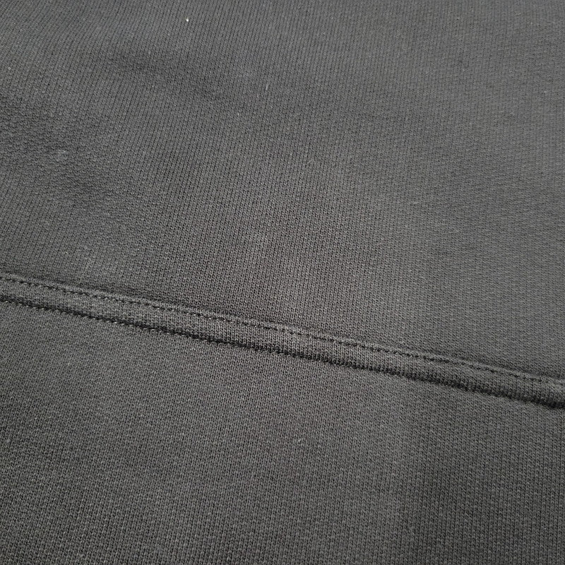 【中古美品】【メンズ】 VETEMENTS ヴェトモン LARGE LOGO HOODIE UE63HD640B ラージ ロゴ フーディー パーカー 142-260902-as-25-izu サイズ：O カラー：ブラック 万代Net店
