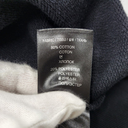 【中古美品】【メンズ】 VETEMENTS ヴェトモン LARGE LOGO HOODIE UE63HD640B ラージ ロゴ フーディー パーカー 142-260902-as-25-izu サイズ：O カラー：ブラック 万代Net店