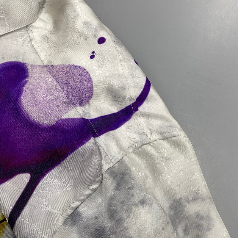 【中古品】【メンズ】 Berluti ベルルッティ PAINT GRAPHIC LS SHIRT ペイント グラフィック ロングスリーブ シャツ 長袖 141-260902-as-11-izu カラー：マルチカラー 万代Net店