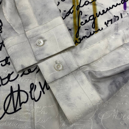 【中古品】【メンズ】 Berluti ベルルッティ PAINT GRAPHIC LS SHIRT ペイント グラフィック ロングスリーブ シャツ 長袖 141-260902-as-11-izu カラー：マルチカラー 万代Net店