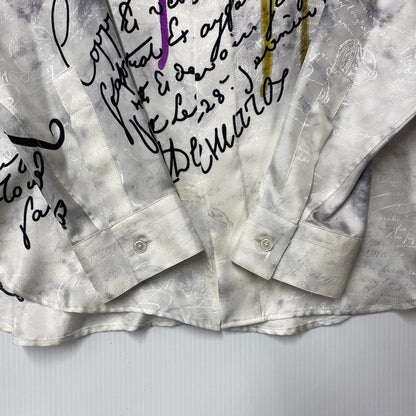 【中古品】【メンズ】 Berluti ベルルッティ PAINT GRAPHIC LS SHIRT ペイント グラフィック ロングスリーブ シャツ 長袖 141-260902-as-11-izu カラー：マルチカラー 万代Net店