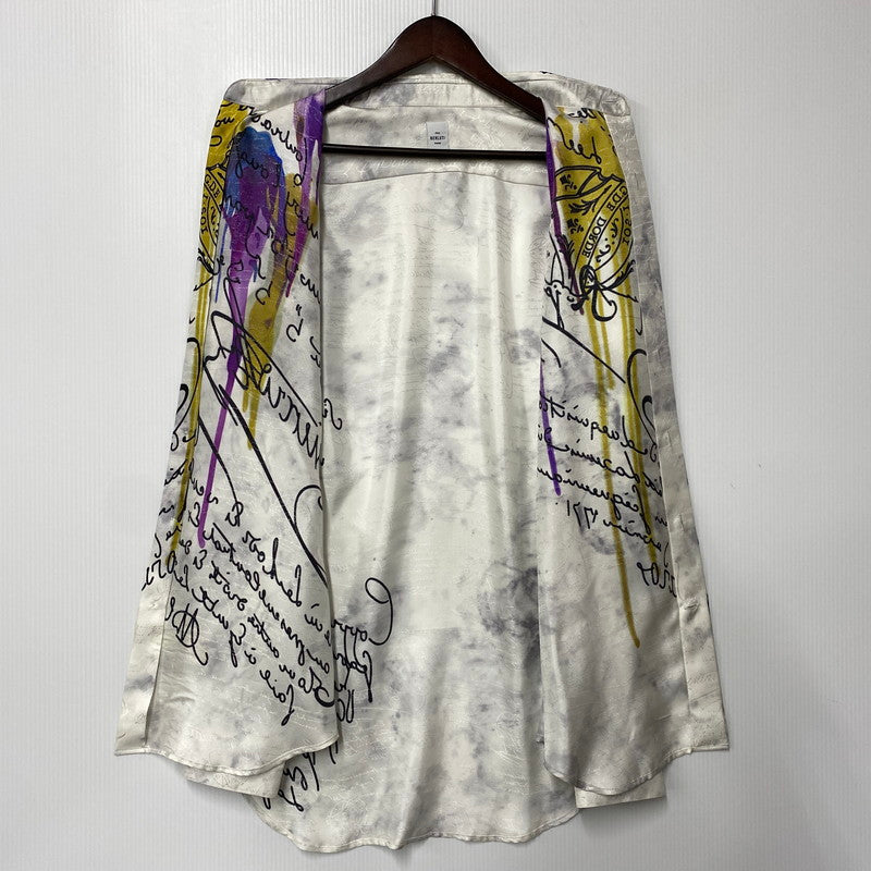 【中古品】【メンズ】 Berluti ベルルッティ PAINT GRAPHIC LS SHIRT ペイント グラフィック ロングスリーブ シャツ 長袖 141-260902-as-11-izu カラー：マルチカラー 万代Net店