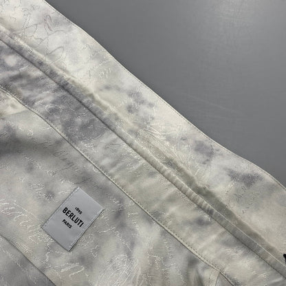 【中古品】【メンズ】 Berluti ベルルッティ PAINT GRAPHIC LS SHIRT ペイント グラフィック ロングスリーブ シャツ 長袖 141-260902-as-11-izu カラー：マルチカラー 万代Net店