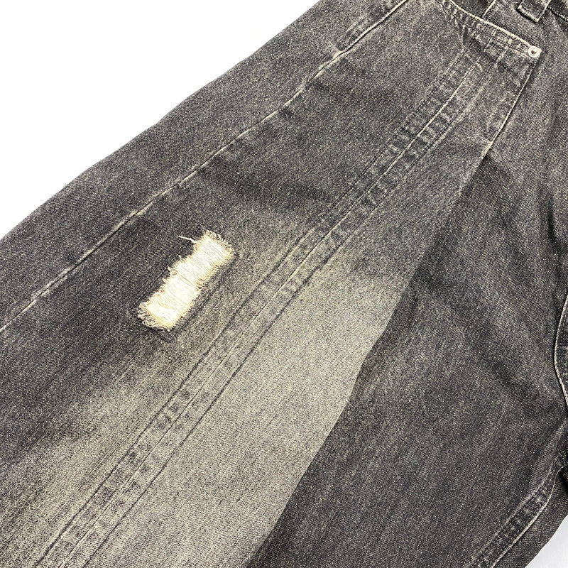 【中古品】【メンズ】 AESYNCTX エーイーシンクテックス WIDE PANTS ワイド パンツ ボトムス 153-260901-kh-01-izu サイズ：XL カラー：チャコール系 万代Net店