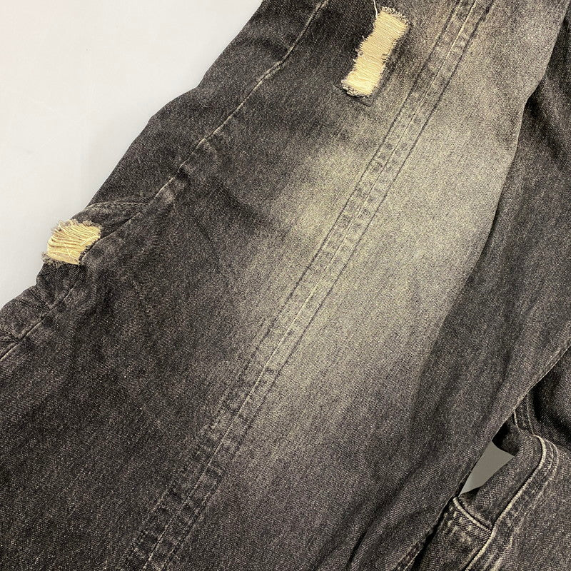 【中古品】【メンズ】 AESYNCTX エーイーシンクテックス WIDE PANTS ワイド パンツ ボトムス 153-260901-kh-01-izu サイズ：XL カラー：チャコール系 万代Net店