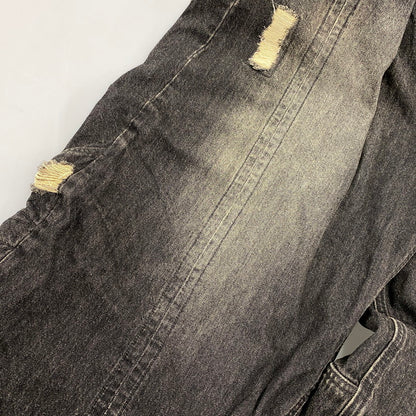 【中古品】【メンズ】 AESYNCTX エーイーシンクテックス WIDE PANTS ワイド パンツ ボトムス 153-260901-kh-01-izu サイズ：XL カラー：チャコール系 万代Net店