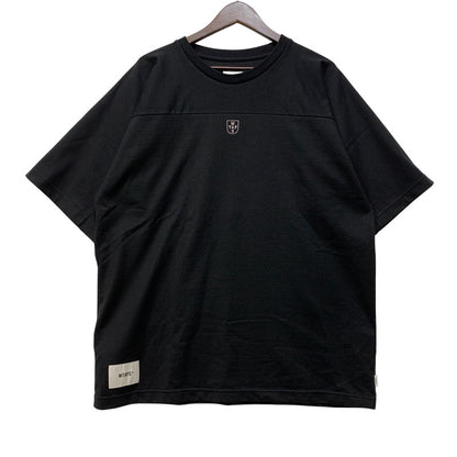 【中古品】【メンズ】 WTAPS ダブルタップス 222ATDT-CSM05 QB SS CTPL. CRST ショートスリーブ Tシャツ トップス 142-260901-kh-12-izu サイズ：02 カラー：ブラック 万代Net店