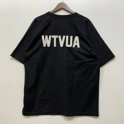 【中古品】【メンズ】 WTAPS ダブルタップス 222ATDT-CSM05 QB SS CTPL. CRST ショートスリーブ Tシャツ トップス 142-260901-kh-12-izu サイズ：02 カラー：ブラック 万代Net店