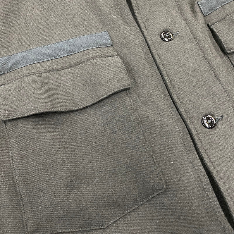 【中古品】【メンズ】 WTAPS ダブルタップス SCOUT LS RAPO. TWILL 222WVDT-SHM04 スカウト ロングスリーブ ラポ. ツイル シャツ 長袖 142-260902-as-10-izu サイズ：04 カラー：ブラック 万代Net店