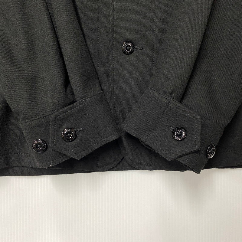 【中古品】【メンズ】 WTAPS ダブルタップス SCOUT LS RAPO. TWILL 222WVDT-SHM04 スカウト ロングスリーブ ラポ. ツイル シャツ 長袖 142-260902-as-10-izu サイズ：04 カラー：ブラック 万代Net店