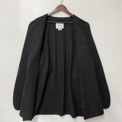 【中古品】【メンズ】 WTAPS ダブルタップス SCOUT LS RAPO. TWILL 222WVDT-SHM04 スカウト ロングスリーブ ラポ. ツイル シャツ 長袖 142-260902-as-10-izu サイズ：04 カラー：ブラック 万代Net店