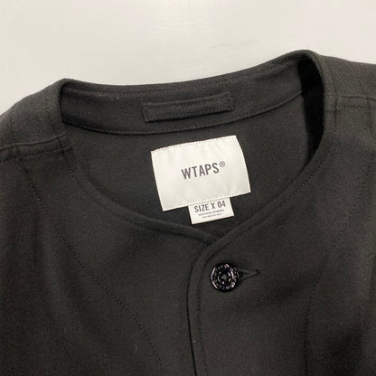 【中古品】【メンズ】 WTAPS ダブルタップス SCOUT LS RAPO. TWILL 222WVDT-SHM04 スカウト ロングスリーブ ラポ. ツイル シャツ 長袖 142-260902-as-10-izu サイズ：04 カラー：ブラック 万代Net店