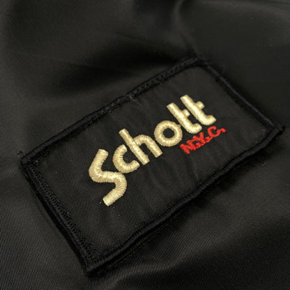 【中古品】【メンズ】 SCHOTT ショット CWU-210-31 CWU-R FLIGHT JACKET フライト ジャケット アウター 145-260831-cs-01-izu サイズ：XL カラー：ブラック 万代Net店