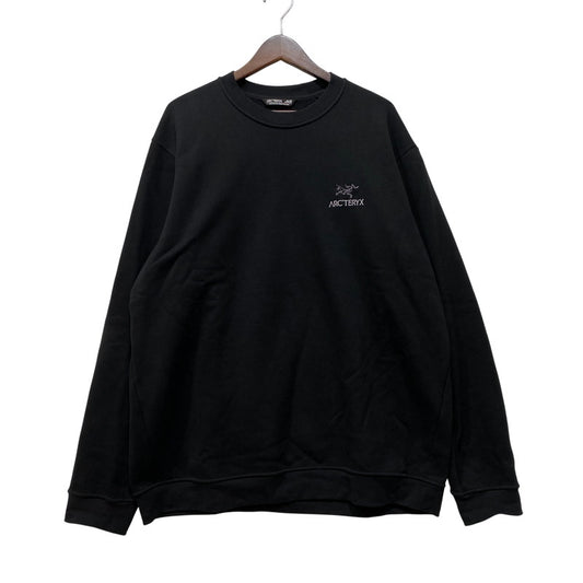 【中古品】【メンズ】 ARC'TERYX アークテリクス X000009787 EMBLEM FLEECE CREW エンブレエム フリース クルー トップス 長袖 144-260831-cs-05-izu サイズ：XL カラー：ブラック 万代Net店