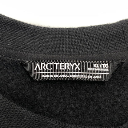 【中古品】【メンズ】 ARC'TERYX アークテリクス X000009787 EMBLEM FLEECE CREW エンブレエム フリース クルー トップス 長袖 144-260831-cs-05-izu サイズ：XL カラー：ブラック 万代Net店