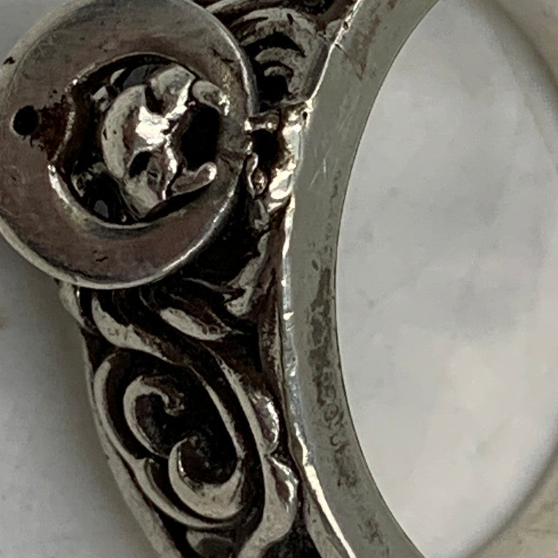 【中古品】【メンズ/レディース】 JUSTIN DAVIS ジャスティンデイビス 925 LION KEEPER RING ライオン キーパー リング アクセサリー 192-260901-ya-18-izu カラー：シルバー 万代Net店