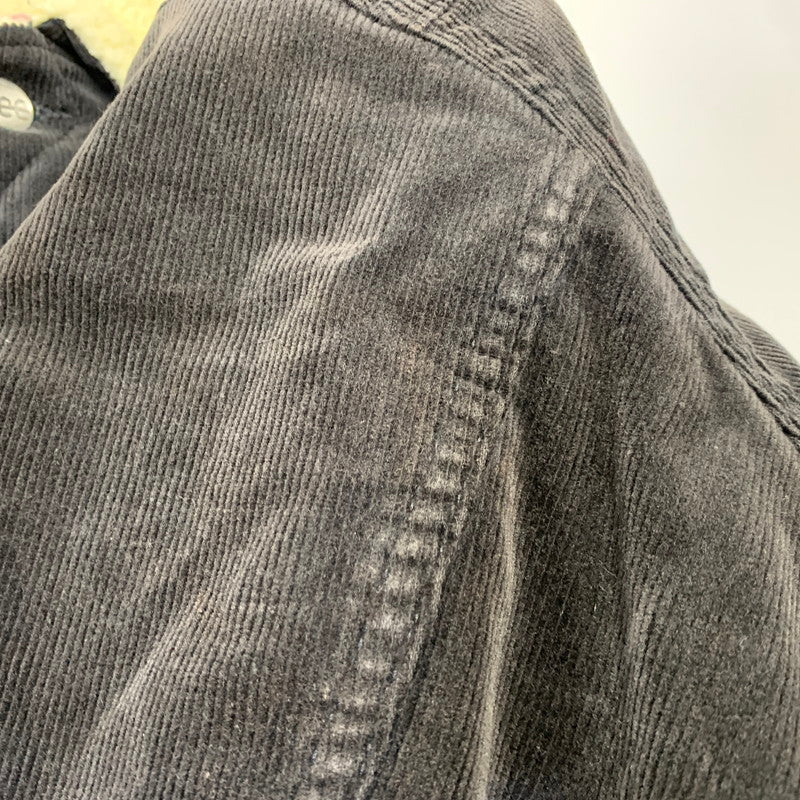 【中古品】【メンズ】 LEE リー LM0732 CORDUROY BOA JACKET コーデュロイ ボア ジャケット アウター 147-260916-yn-13-izu サイズ：S カラー：ブラック 万代Net店