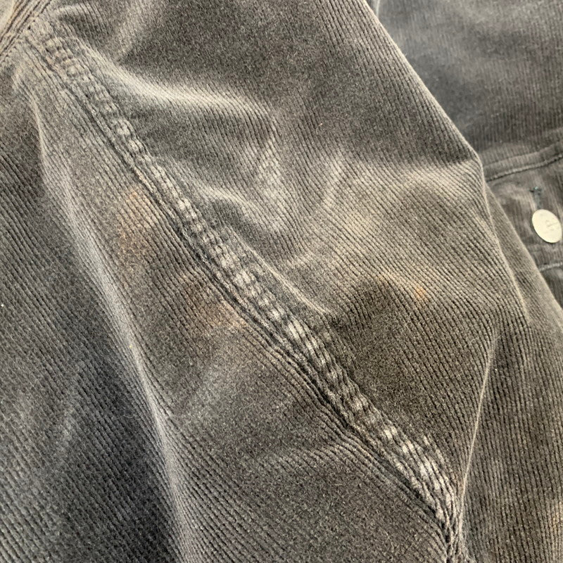 【中古品】【メンズ】 LEE リー LM0732 CORDUROY BOA JACKET コーデュロイ ボア ジャケット アウター 147-260916-yn-13-izu サイズ：S カラー：ブラック 万代Net店